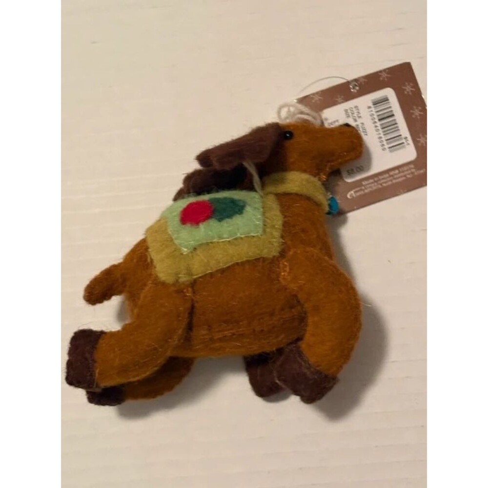 Felt Reindeer Christmas Ornaments